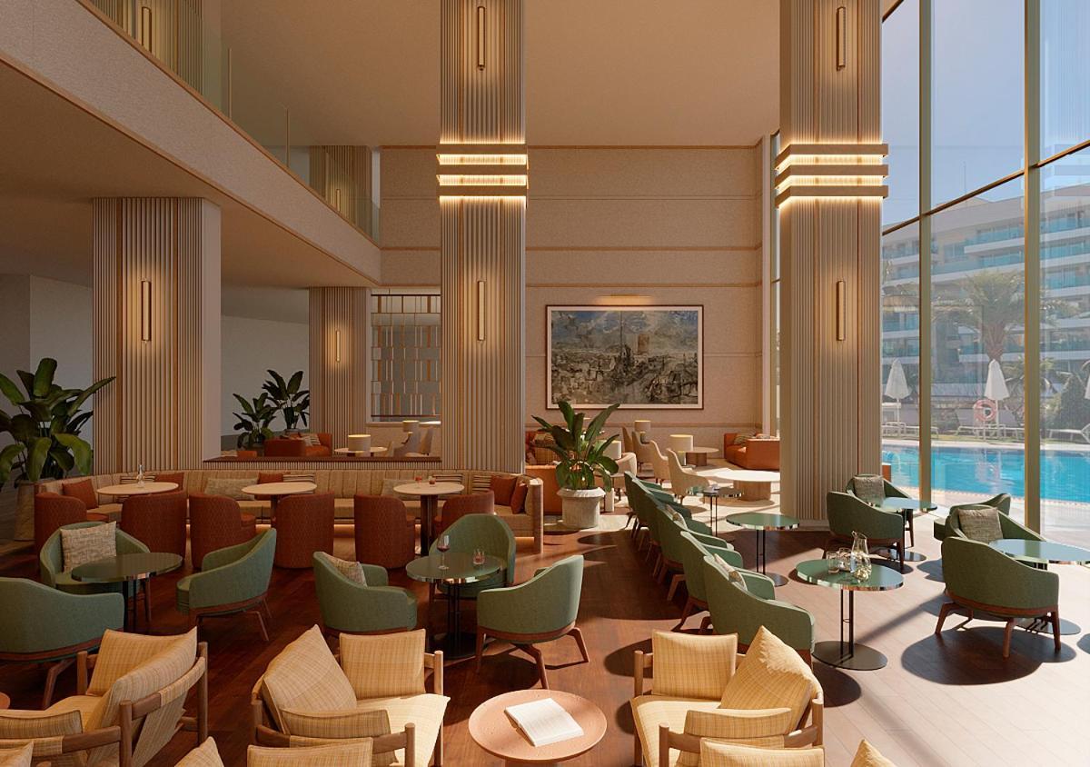 Hipotels Playa De Palma Palace&Spa (Adults Only) Ngoại thất bức ảnh The interior of the lounge